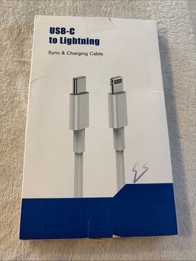 USB-C to Lightning Sync & Charging Cable - White